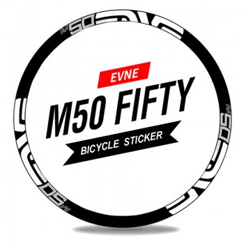 Mountain Bicycle Wheels MTB Rim Decal Stickers for ENVE M50 FIFTY